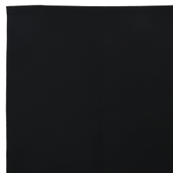 vidaXL Nojumes maiņa Melna 1000 x 160 cm Poliestera audums