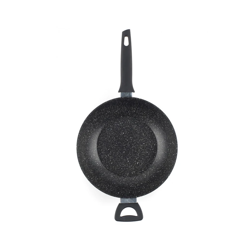 Russell Hobbs RH00488MOB 28CM MARBLE WOK - BLACK