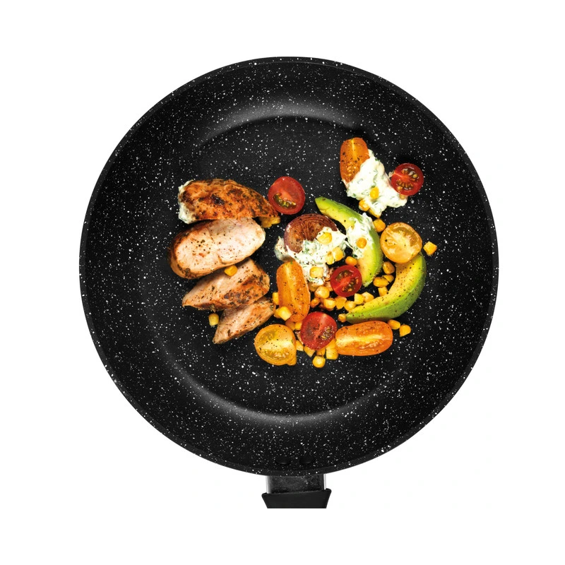 Russell Hobbs RH00490MOB 20&24CM MARBLE FRYPAN - BLACK