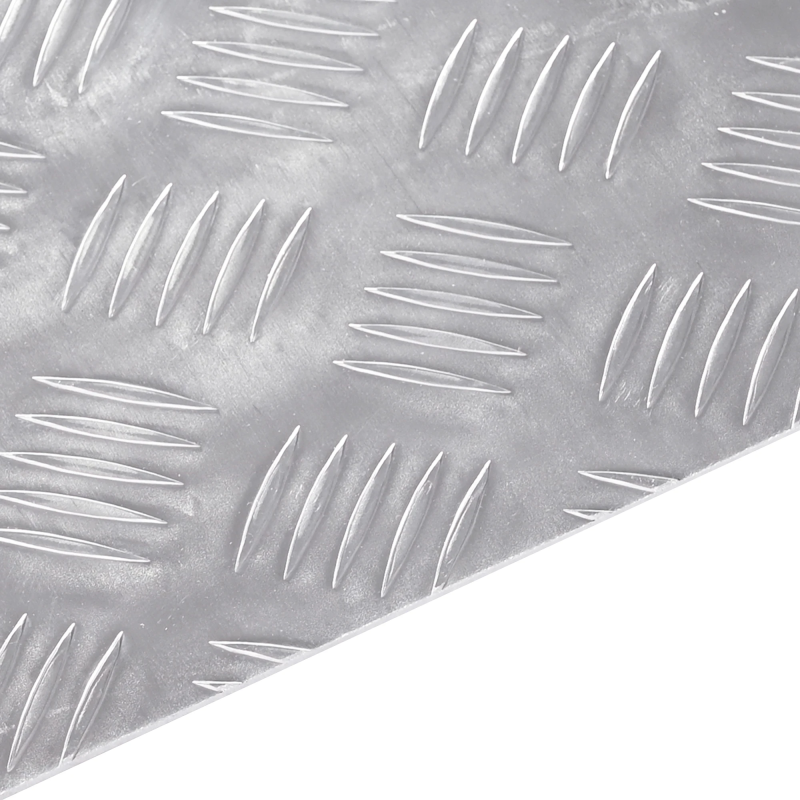 vidaXL Trepju paklājs Taisnstūra 4 pcs Sudraba 80 x 30 cm Alumīnijs