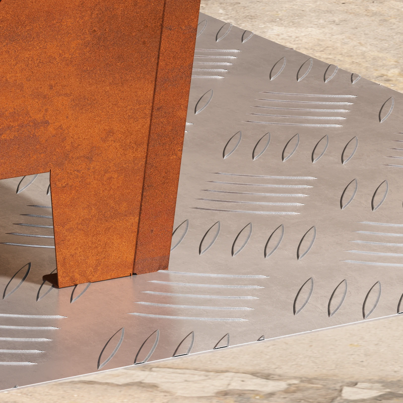 vidaXL Trepju paklājs Taisnstūra 2 pcs Sudraba 50 x 40 cm Alumīnijs