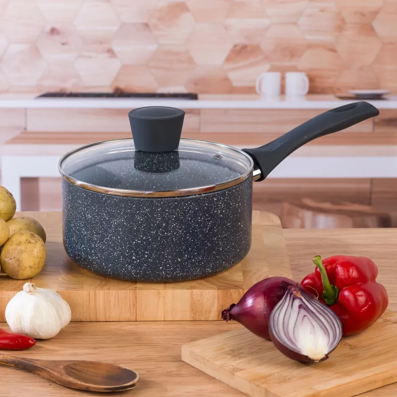 Russell Hobbs RH008451EU7 Nightfall Stone Saucepan 18cm