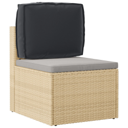 vidaXL Spilvens Melna 50 x 40 x 12 cm Oksforda audums