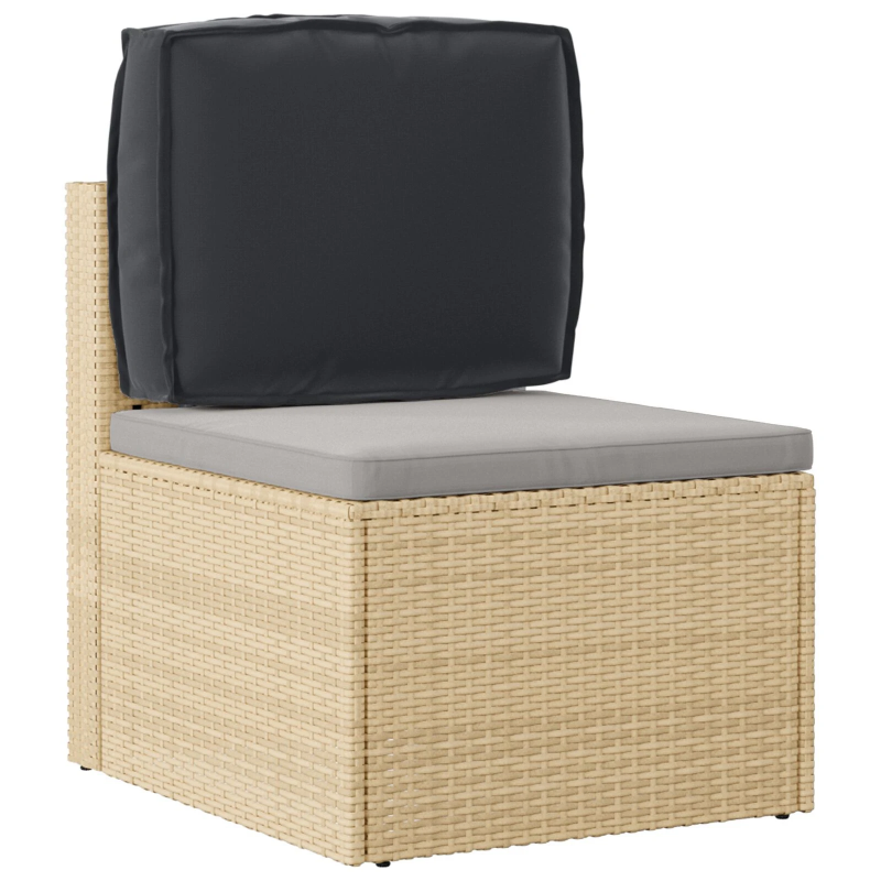 vidaXL Spilvens Melna 50 x 40 x 12 cm Oksforda audums