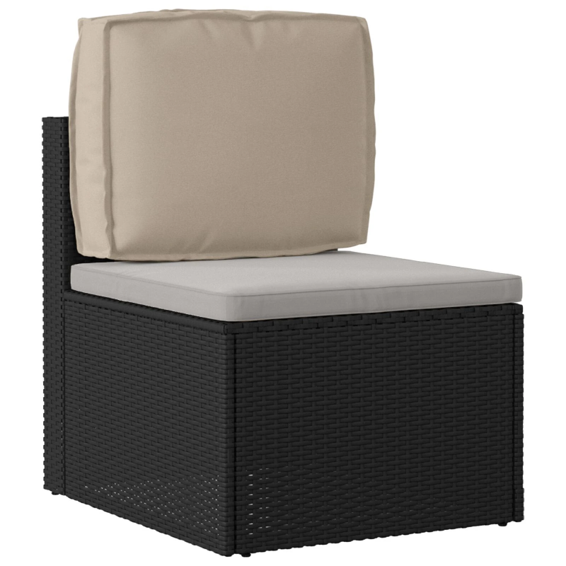 vidaXL Spilvens Pelēkbrūna 50 x 40 x 12 cm Oksforda audums