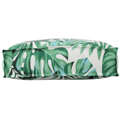 vidaXL Spilvens Lapa Lapu raksts 50 x 40 x 12 cm Oksforda audums