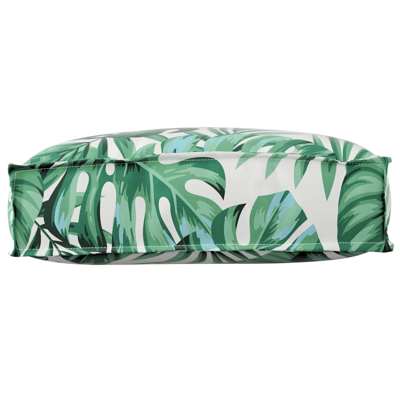 vidaXL Spilvens Lapa Lapu raksts 50 x 40 x 12 cm Oksforda audums