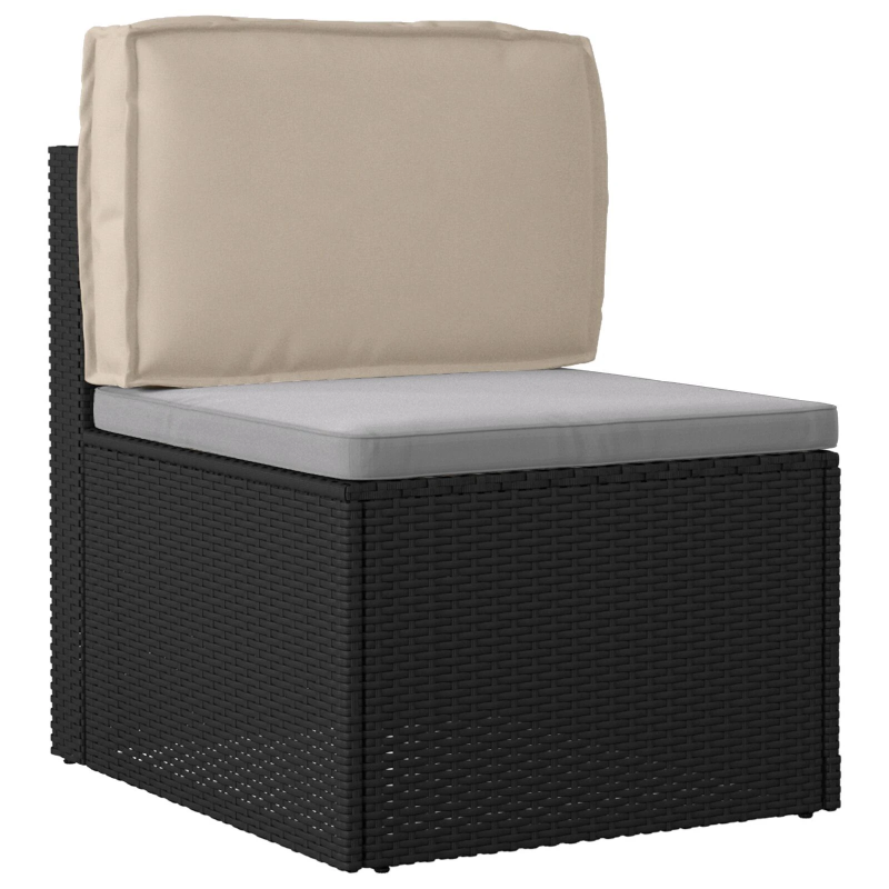 vidaXL Spilvens Pelēkbrūna 60 x 40 x 12 cm Oksforda audums