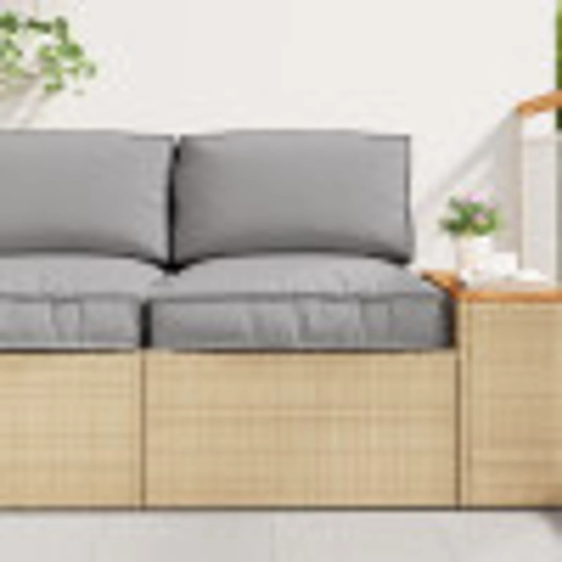 vidaXL Spilvens Pelēka 60 x 60 x 12 cm Oksforda audums