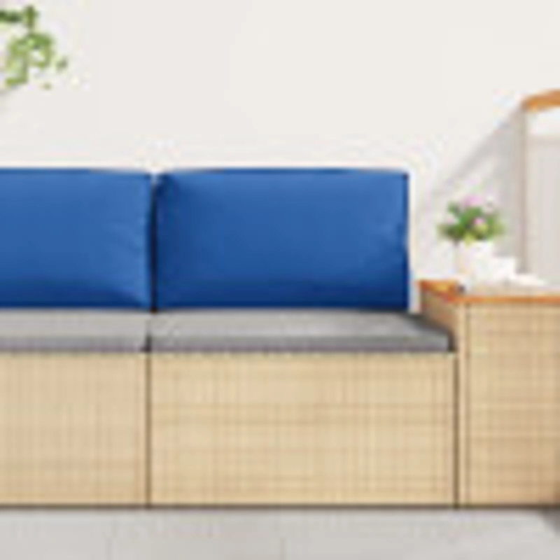 vidaXL Spilvens Karaliski zils 70 x 40 x 12 cm Oksforda audums