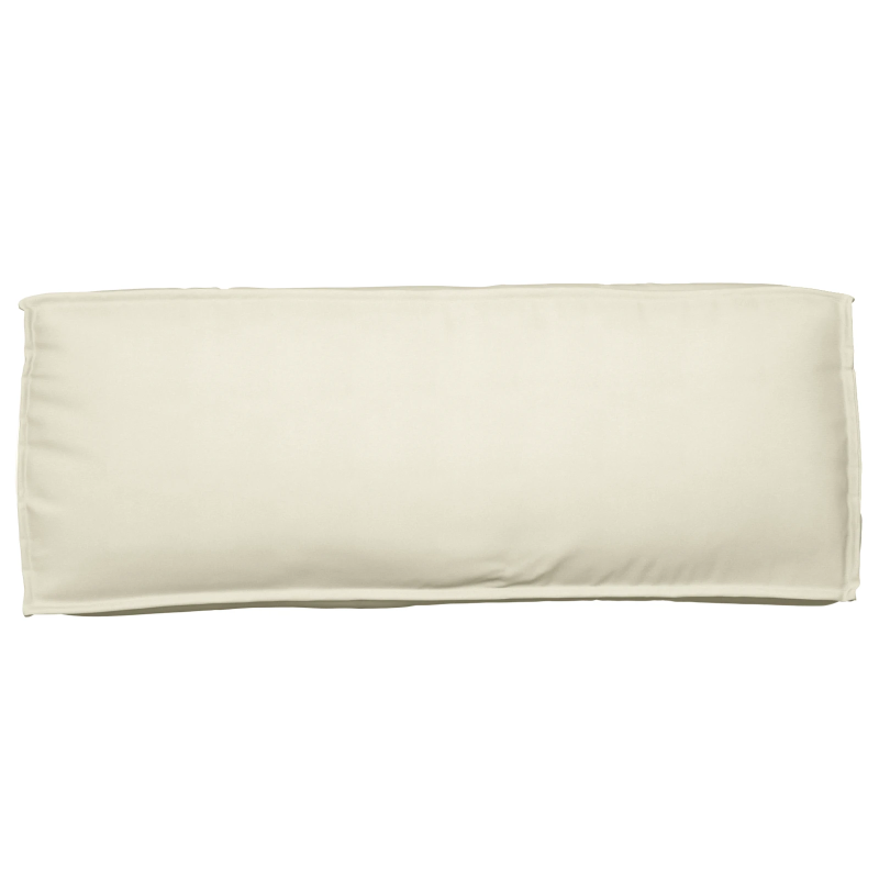 vidaXL Spilvens Krēmkrāsa 120 x 40 x 12 cm Oksforda audums