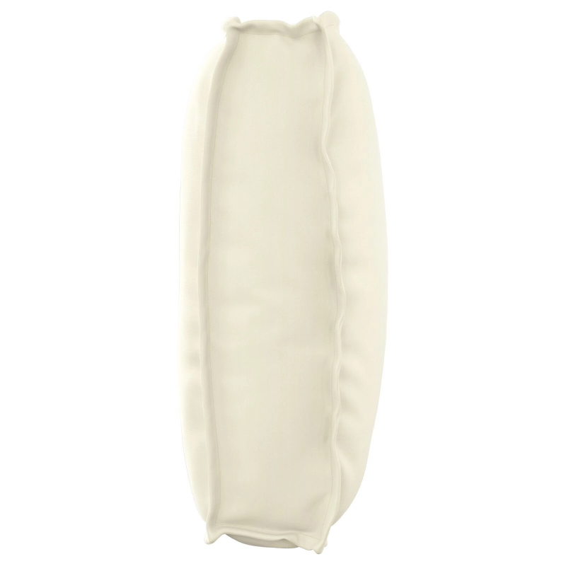 vidaXL Spilvens Krēmkrāsa 120 x 50 x 12 cm Oksforda audums