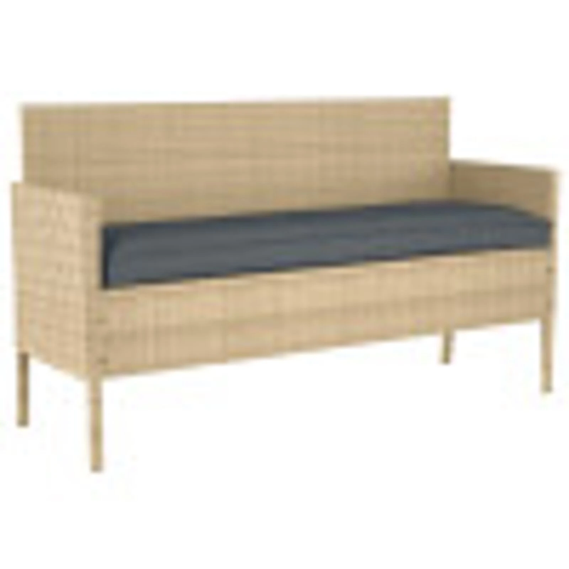 vidaXL Spilvens Antracīts 150 x 40 x 8 cm Oksforda audums