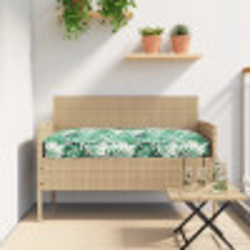 vidaXL Spilvens Lapa Lapu raksts 150 x 40 x 8 cm Oksforda audums