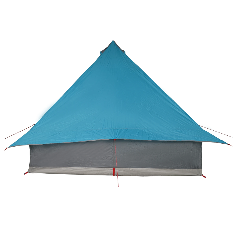 vidaXL Tipi telts ar jumtu Zila 358 x 296 x 258 cm tafta