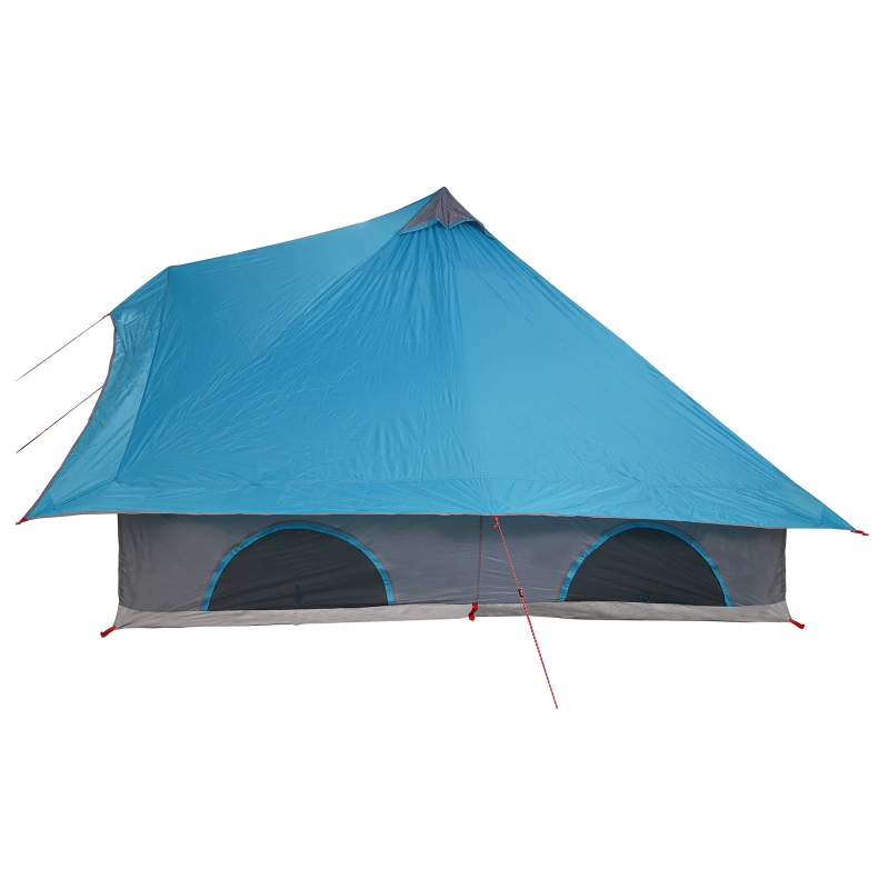 vidaXL Tipi telts ar jumtu Zila 358 x 296 x 258 cm tafta