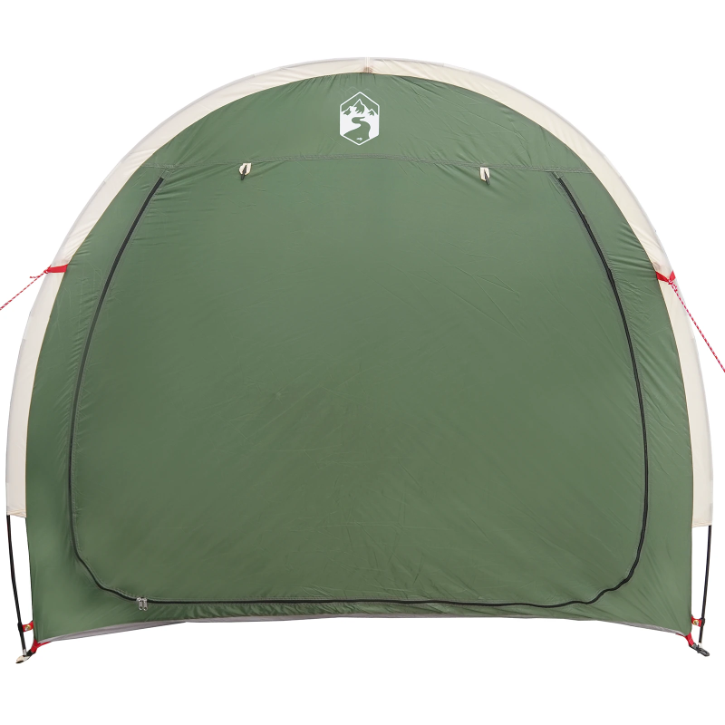 vidaXL Velosipēdu uzglabāšanas telts ar jumtu Zaļa 210 x 90 x 174 cm