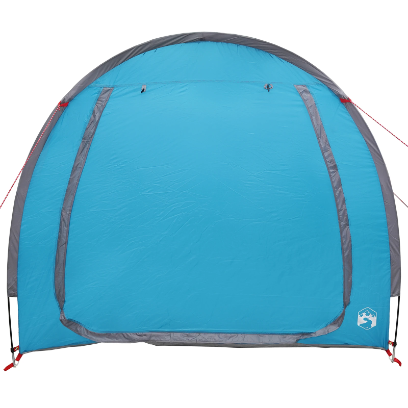 vidaXL Velosipēdu uzglabāšanas telts ar jumtu Zila 218 x 156 x 180 cm