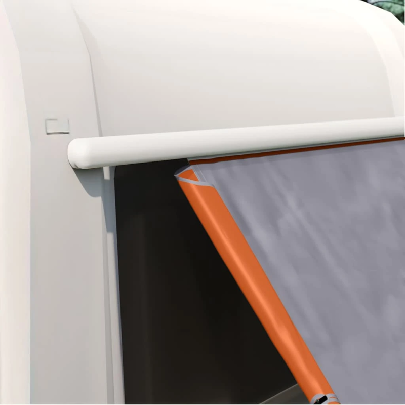 vidaXL Bagāžnieka telts Pelēka un oranža 190 x 150 x 185 cm tafta