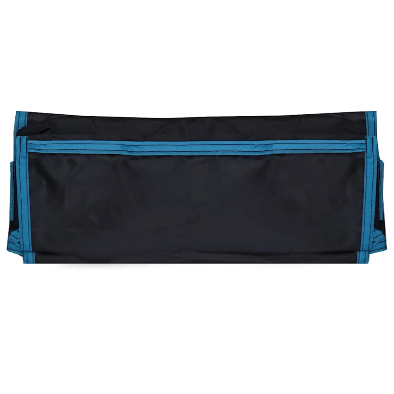 vidaXL Uzglabāšanas maisiņš Melna un zila 140 x 43 cm oksforda