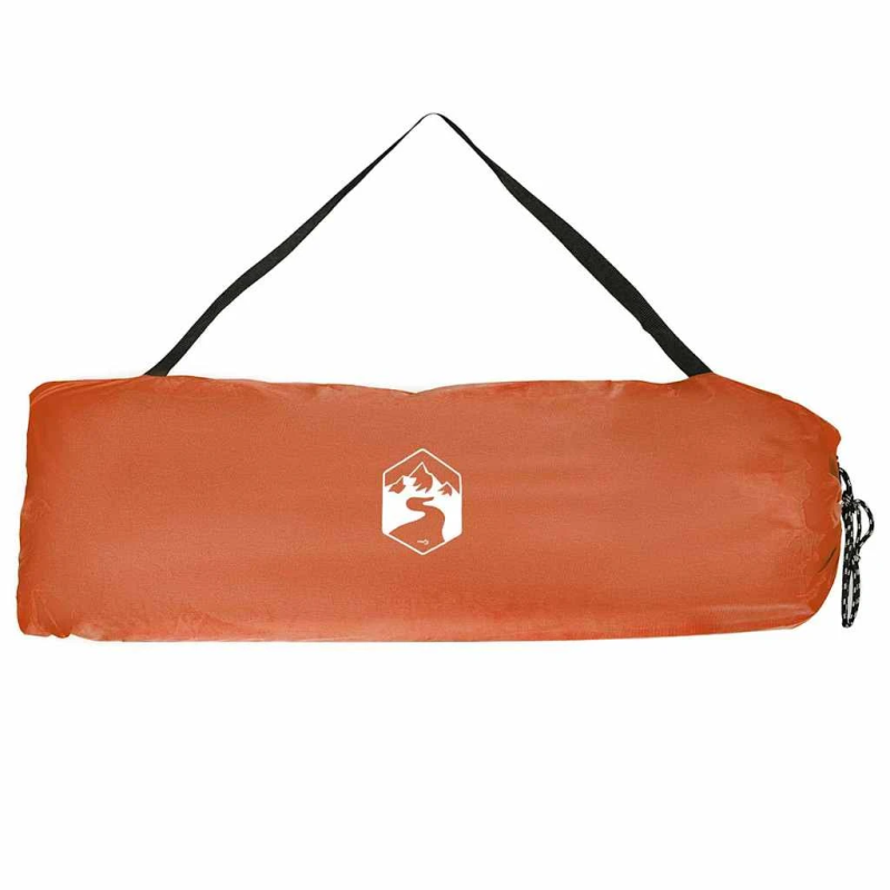 vidaXL Iekšējā telts Pelēka un oranža 280 x 220 x 176 cm tafta