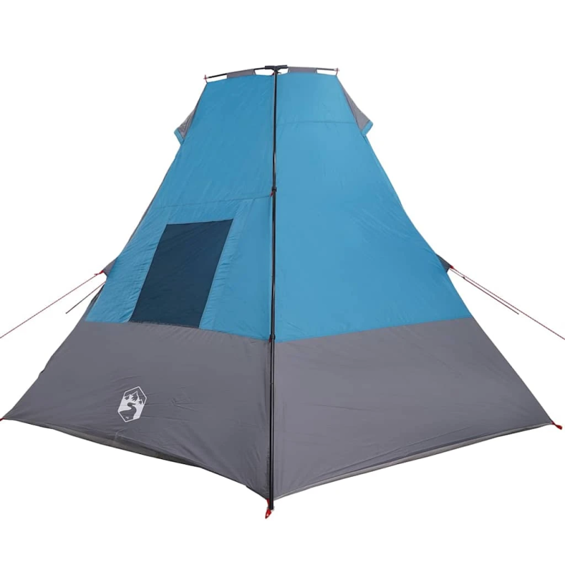 vidaXL Tipi telts ar jumtu Zila 383 x 338 x 217 cm tafta