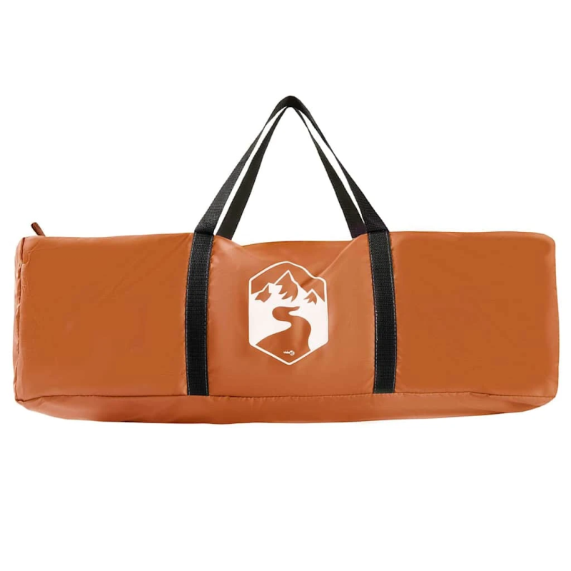 vidaXL Iekšējā telts Pelēka un oranža 291 x 291 x 240 cm tafta