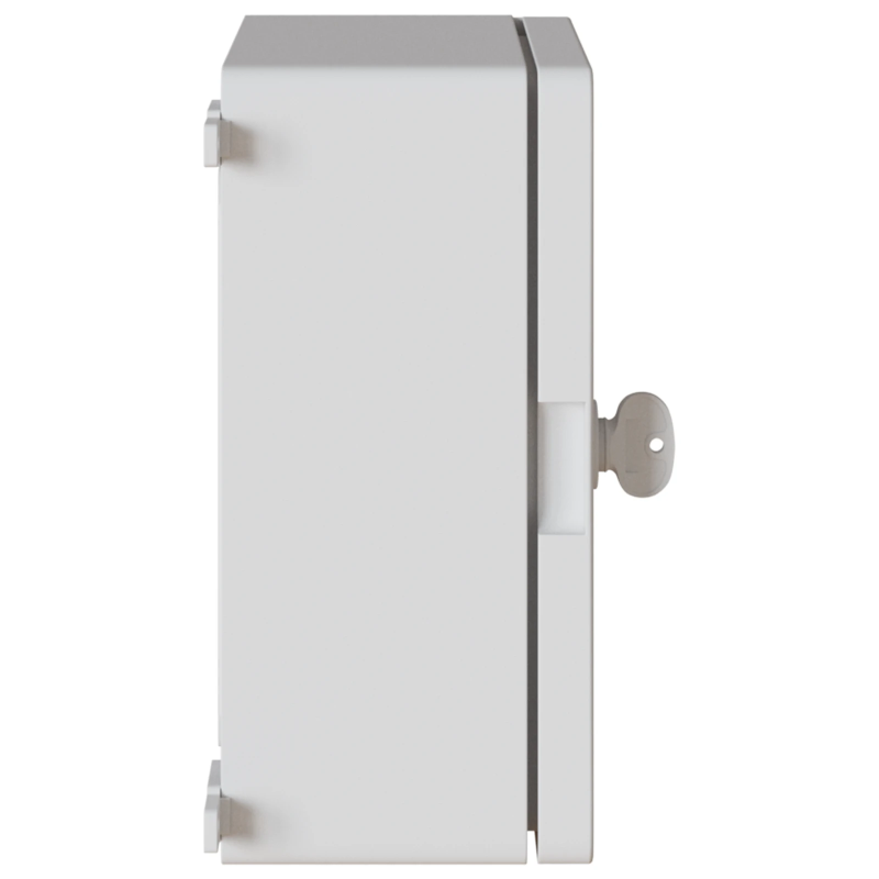 vidaXL Kontroles skapis Pelēka 47 x 20 x 60 cm ABS plastmasa