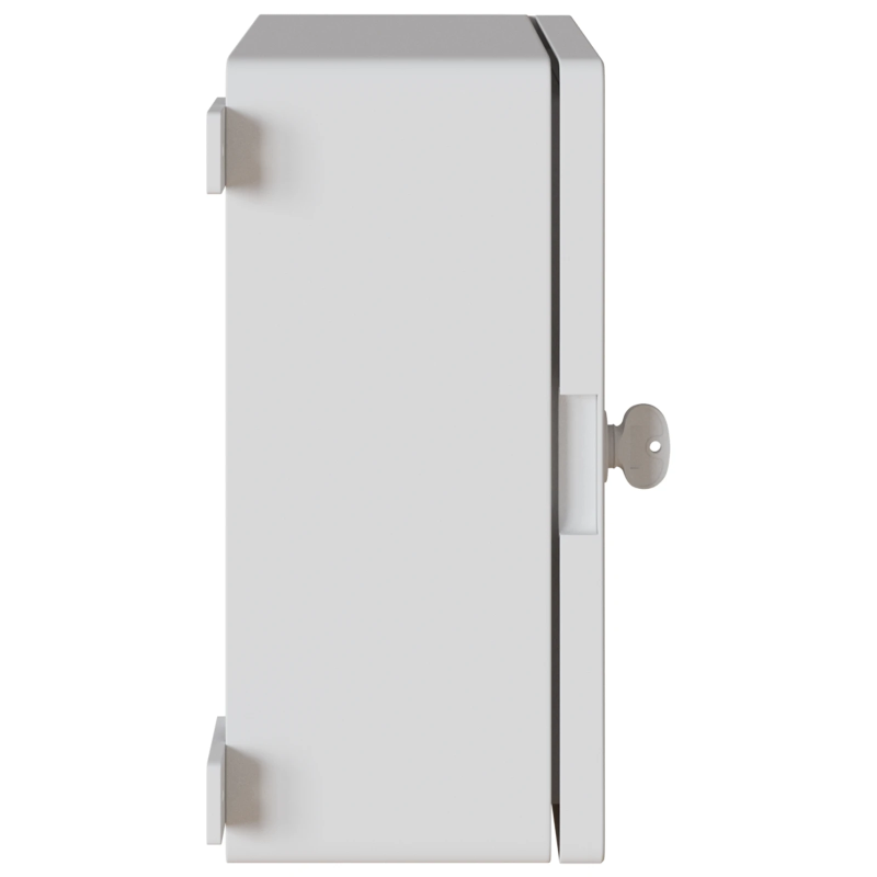 vidaXL Kontroles skapis Pelēka 47 x 20 x 60 cm ABS plastmasa