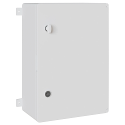 vidaXL Kontroles skapis Pelēka 47 x 20 x 60 cm ABS plastmasa