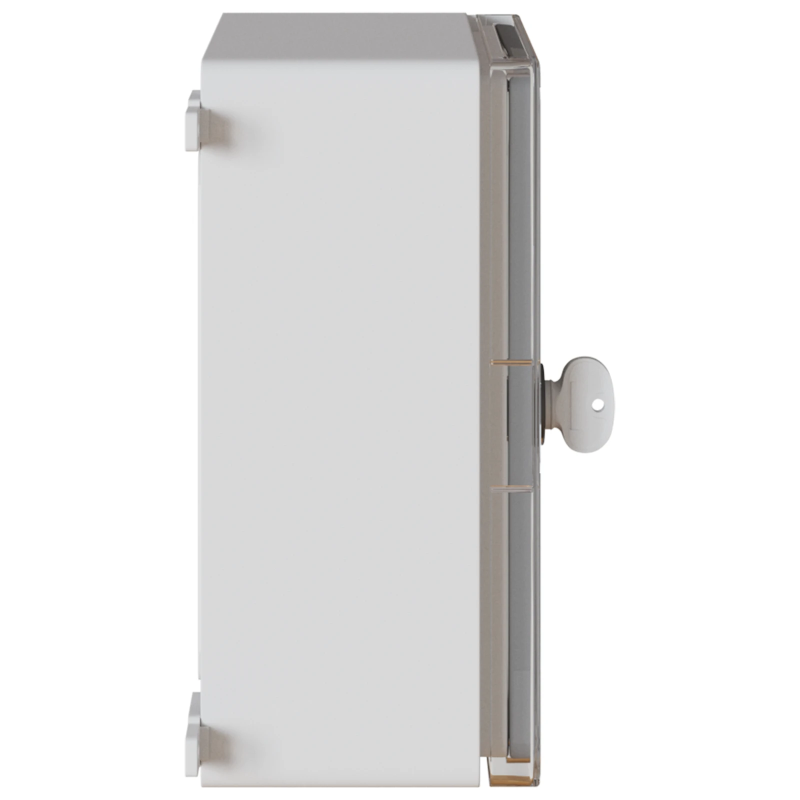 vidaXL Kontroles skapis Pelēka 47 x 20 x 60 cm ABS plastmasa