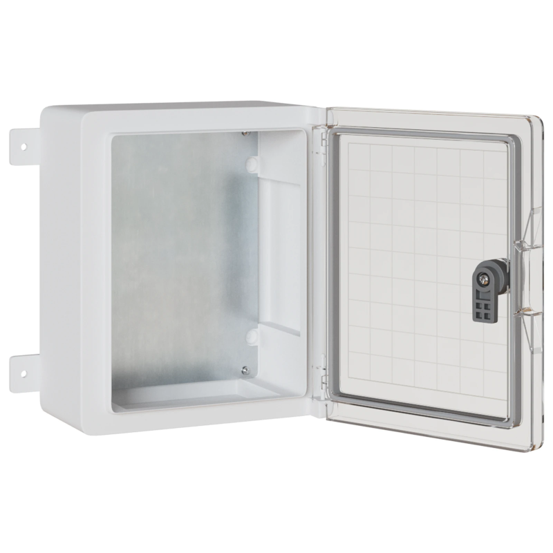 vidaXL Kontroles skapis Pelēka 47 x 20 x 60 cm ABS plastmasa