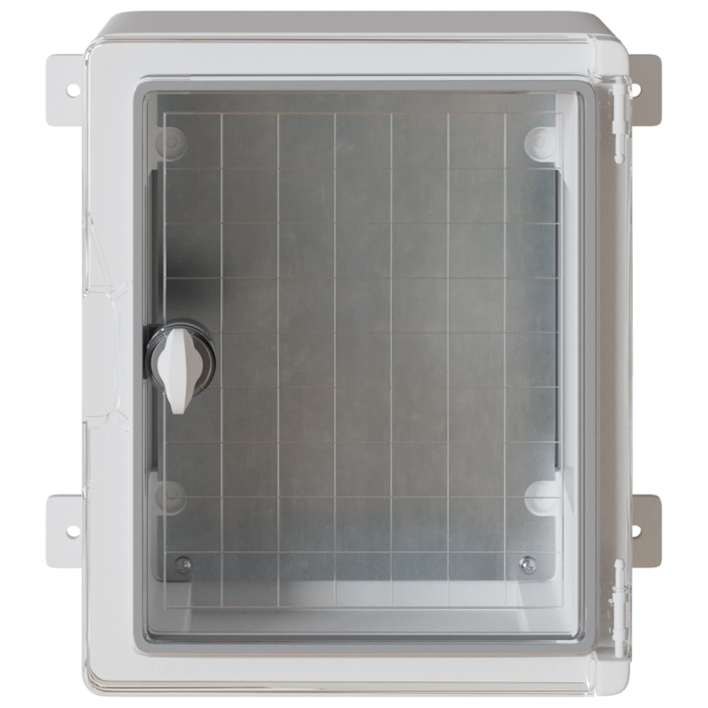 vidaXL Kontroles skapis Pelēka 47 x 20 x 60 cm ABS plastmasa