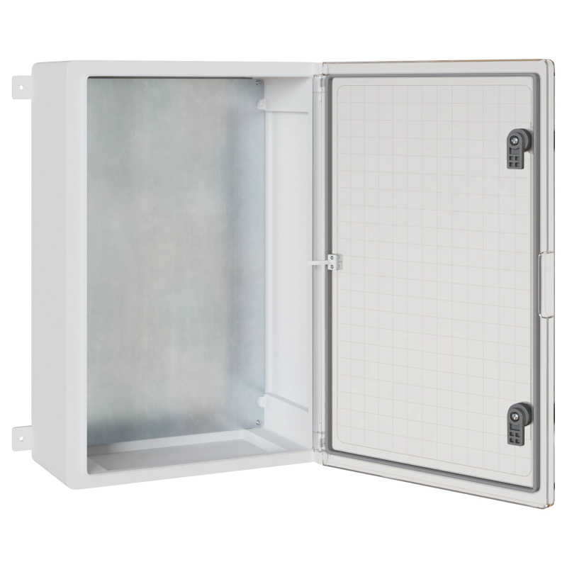 vidaXL Kontroles skapis Pelēka 40 x 20 x 60 cm ABS plastmasa