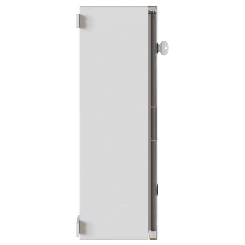 vidaXL Kontroles skapis Pelēka 40 x 20 x 60 cm ABS plastmasa