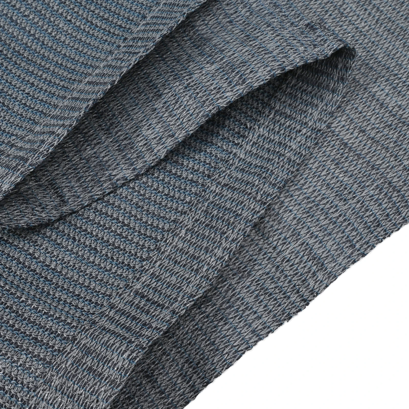 vidaXL Telts paklājs Zila un pelēka 200 x 200 cm Polietilēns