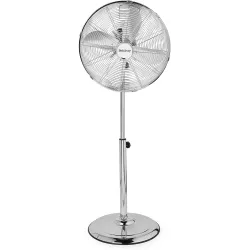 Beldray EH3263VDE chrome pedestal fan