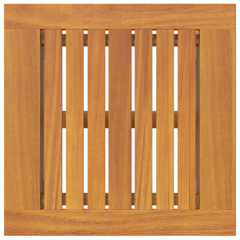 vidaXL Sānu galds Eļļa dabīgā Cietā akācijas koks