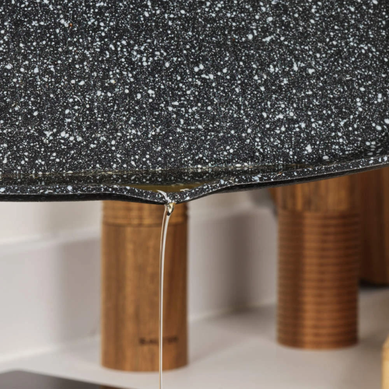 Salter BW10702BRMFOB Megastone Thermo Collar 28cm Griddle Pan