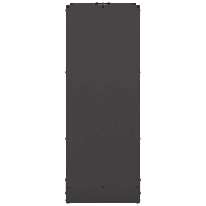 vidaXL Malkas plaukts, melns, 40x30x80 cm, auksti velmēts tērauds