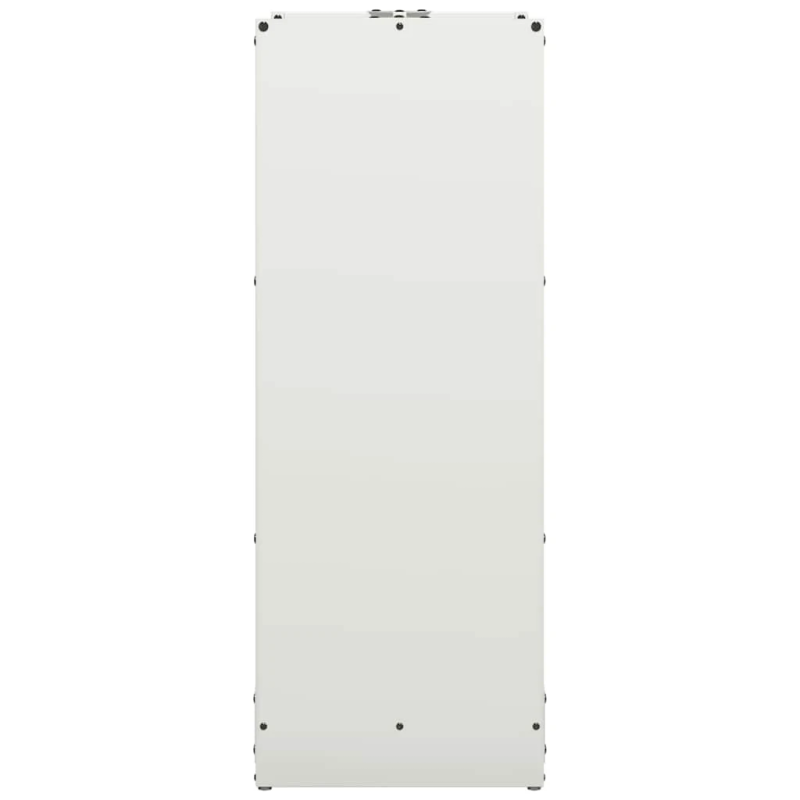 vidaXL Malkas plaukts, balta, 40x30x80 cm, auksti velmēts tērauds