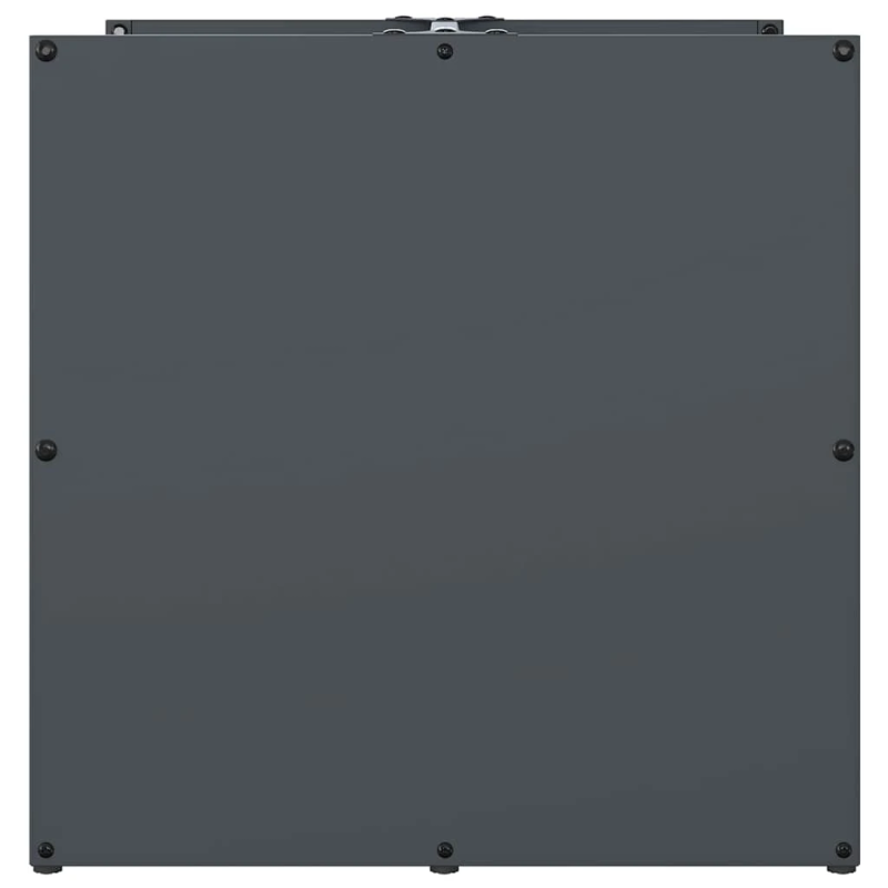 vidaXL Malkas plaukts, antracīts 40x40x40 cm, auksti velmēts tērauds