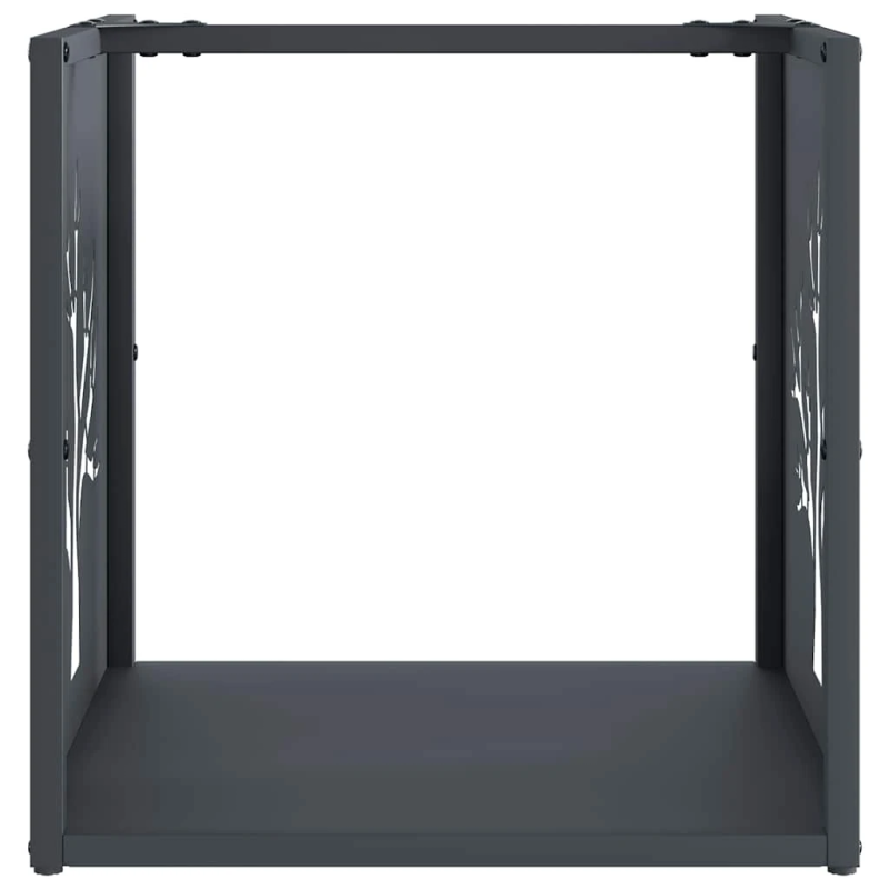 vidaXL Malkas plaukts, antracīts 40x40x40 cm, auksti velmēts tērauds