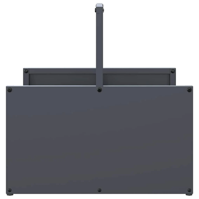 vidaXL Malkas plaukts, antracīts 40x40x40 cm, auksti velmēts tērauds