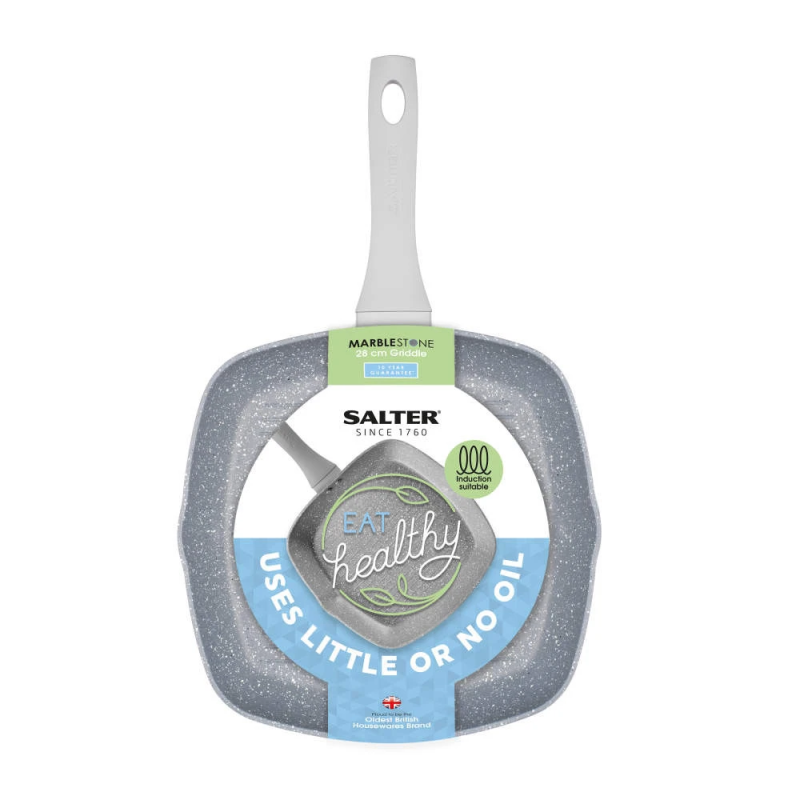 Salter BW11611TEDIR Marblestone 28cm Griddle Pan