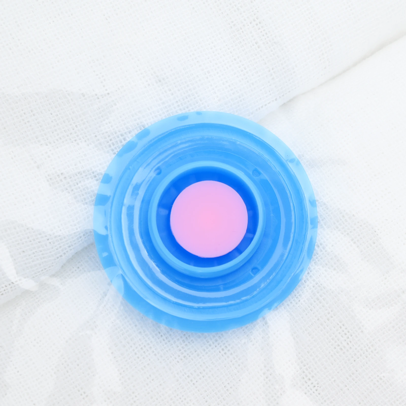 vidaXL Uzglabāšanas maisi 20 pcs Caurspīdīga un zila 70 x 50 cm