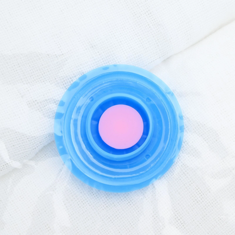 vidaXL Uzglabāšanas maisi 20 pcs Caurspīdīga un zila 100 x 80 cm