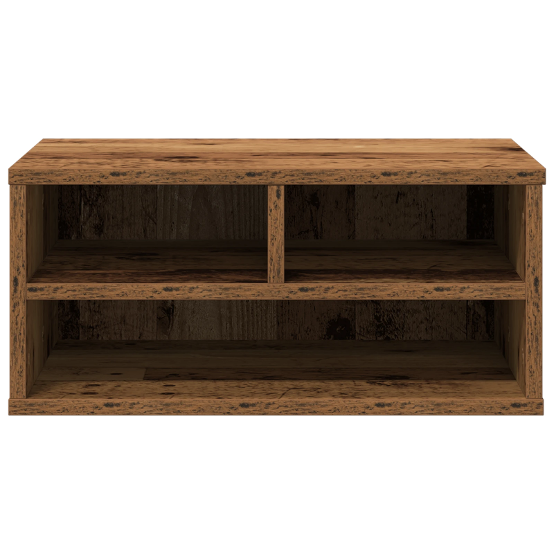 vidaXL Printera statīvs Vecs koks 49 x 40 x 22.5 cm Inženierijas koks