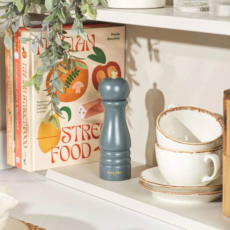 Salter BW120291GEU7 Olea Salt & Pepper Mill Grey