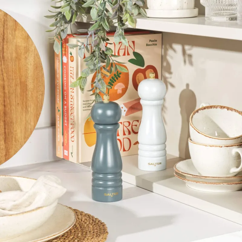 Salter BW120291GEU7 Olea Salt & Pepper Mill Grey